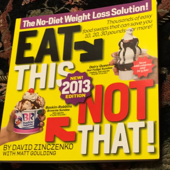 NWT, EAT THIS, NOT THAT,2012 and 2013 editions by David Zinczenko - Picture 3 of 8